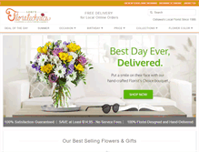 Tablet Screenshot of lorisheartsnflowers.com